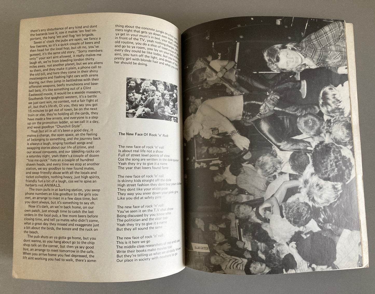 The Story of Oi! A View From the Dead-End of the Street 1981 First ed Garry Johnson Punk Skinhead