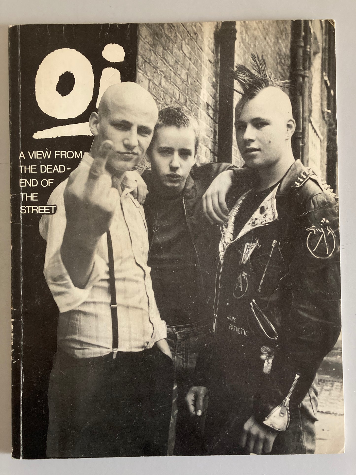 The Story of Oi! A View From the Dead-End of the Street 1981 First ed Garry Johnson Punk Skinhead