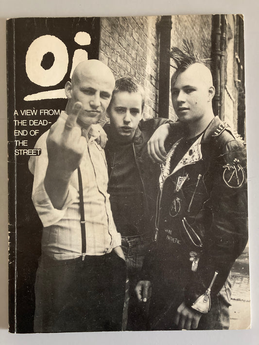 The Story of Oi! A View From the Dead-End of the Street 1981 First ed Garry Johnson Punk Skinhead