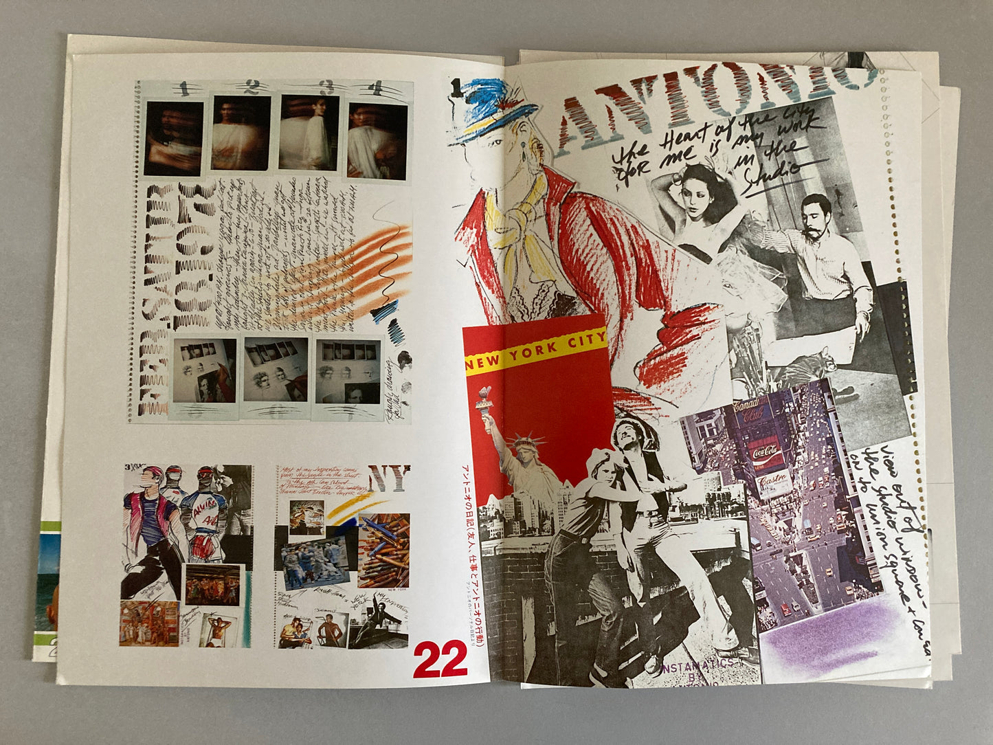 Antonio Lopez - ANTONIO'S NEW YORK STORY'78 1978 First ed