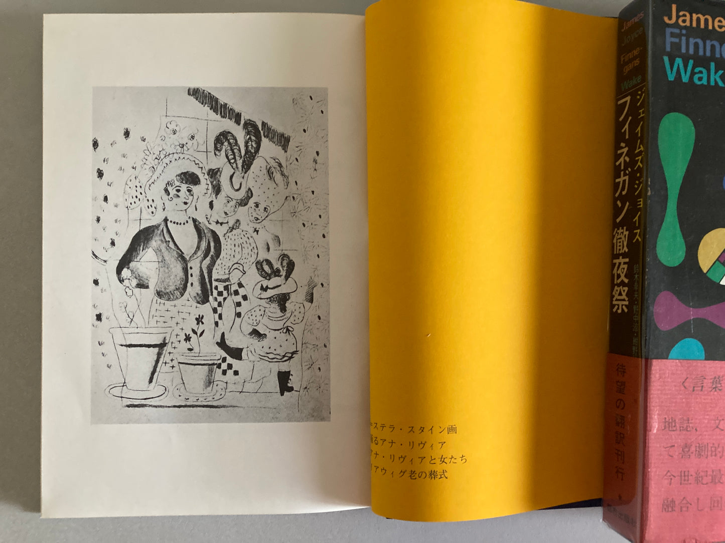 James Joyce — Finnegans Wake / フィネガン役夜祭 Toshi Shuppansha 1971 First Japanese Edition