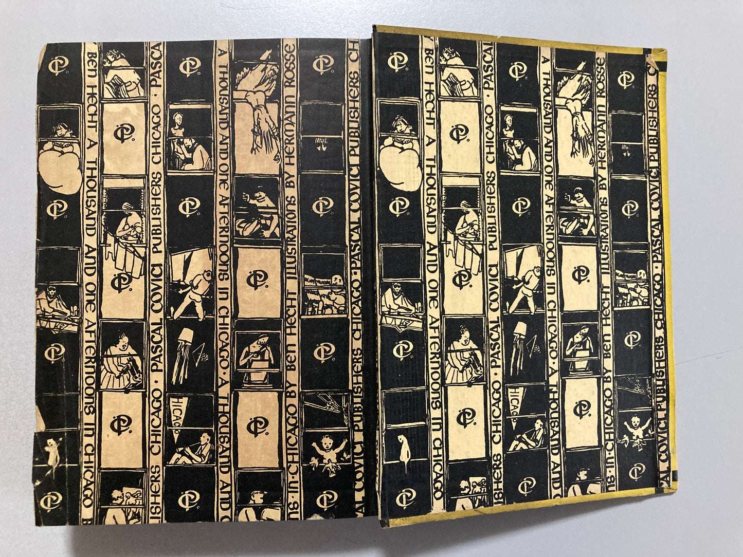 Ben Hecht 1001 AFTERNOONS IN CHICAGO 1930 First Japanese ed Rare Jazz Literature