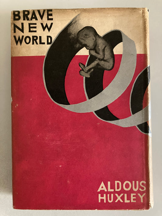 Aldous Huxley — Brave New World 1933 First Japanese Edition w/ Original Dust Jacket Sugura Hisui