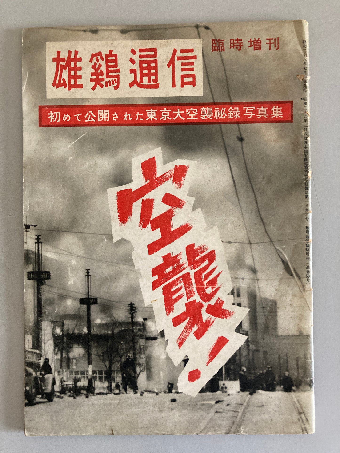 Tokyo Air Raids 1953 First Publication of Secret Photographs by Koyo Ishikawa