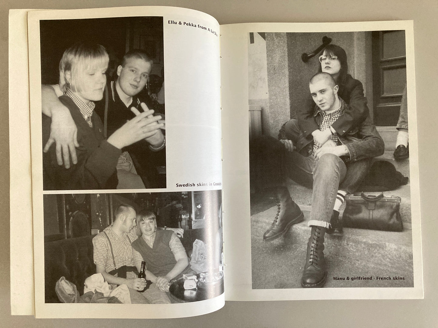 Cream of the Crops Skinhead Photobook Mark Skanky Brown 1997 1st ed #01389 Numbered