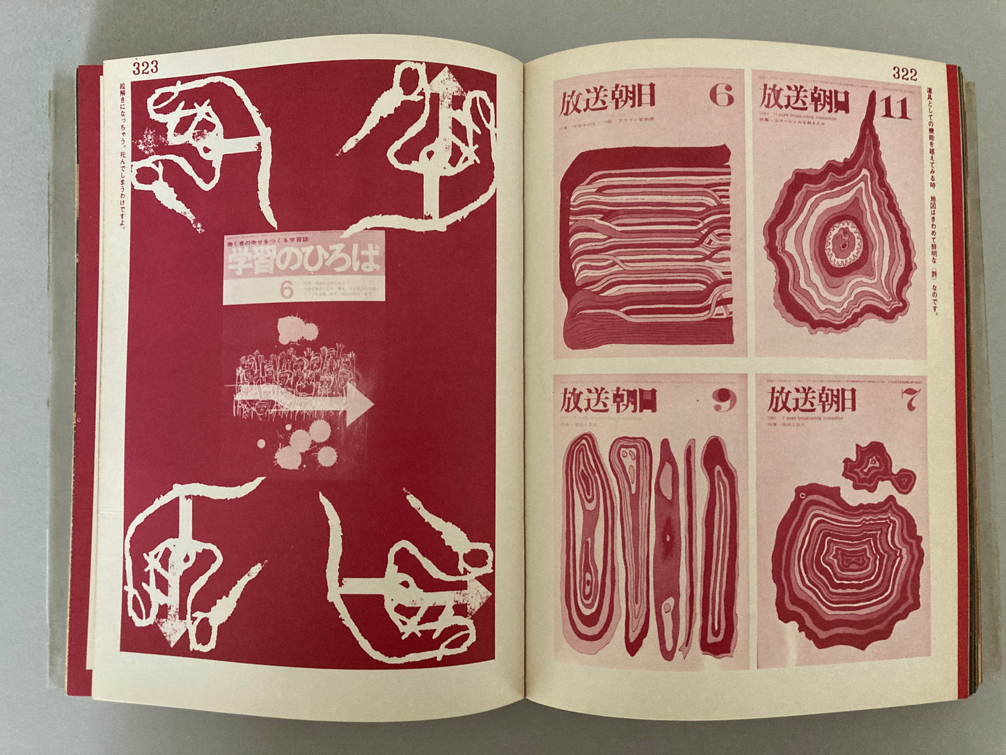 Kiyoshi Awazu Design Sketches (デザイン図絵) 1970 First ed 1st print clear jacket & slipcase