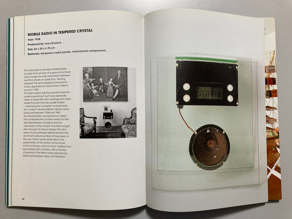 Franco Albini - Minimum Design Giampiero Bosoni 2011 1st ed 24 ORE Cultura Hardcover
