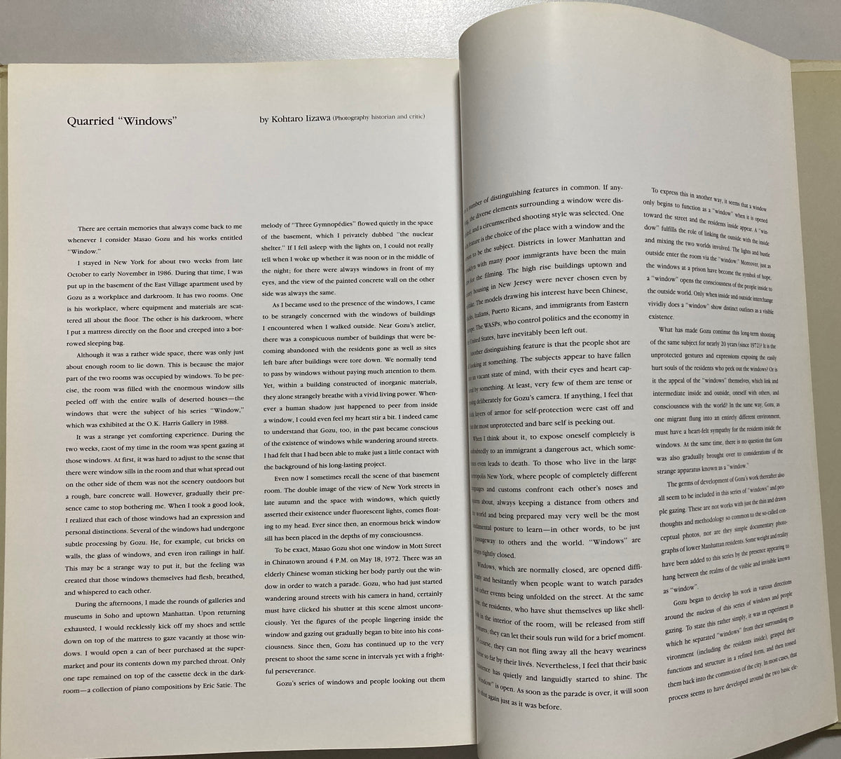 Masao Gozu New York Just Open It! 1990 First Edition Signed